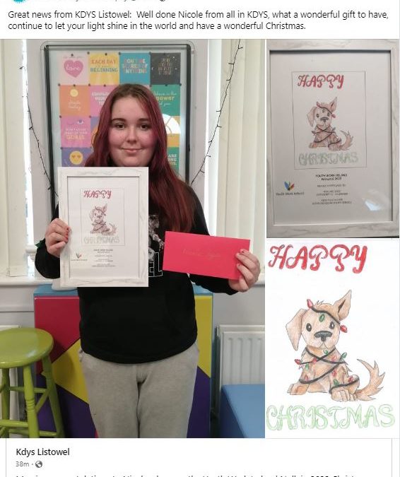 Youth Work Ireland Nollaig 2022 Christmas Card Competition
